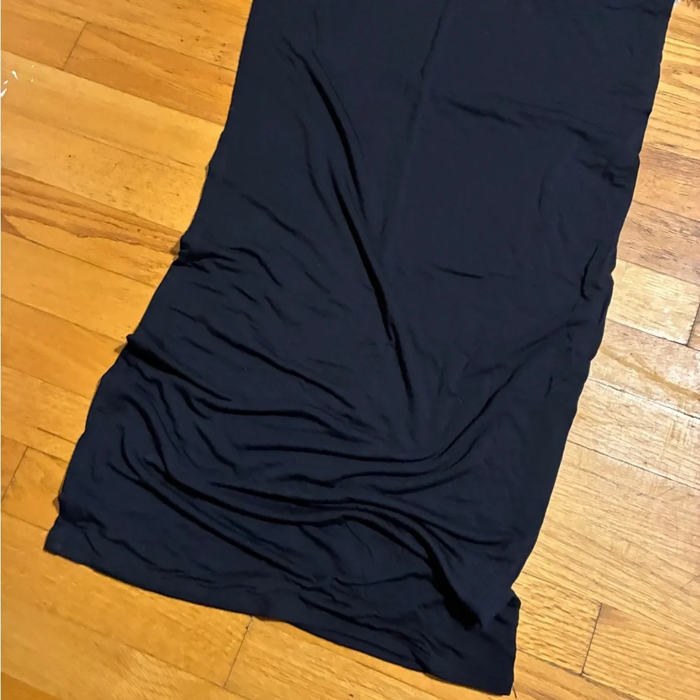 Naked Wardrobe Mock Neck Black Maxi Dress 🖤 - Picture 13 of 13